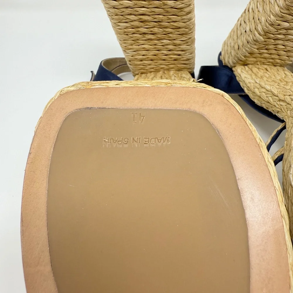 New Paloma Barcelo Mehla Ankle Strap Platform Sandal Sz 41
